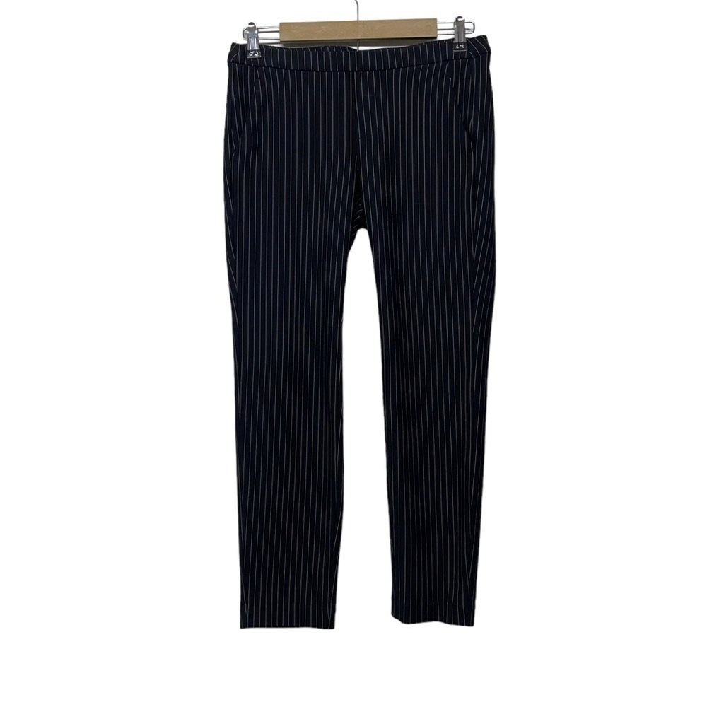 Liverpool Black Pinstripe Skinny Pants Size 2